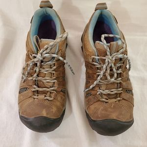 Keen Targhee III Waterproof Women Gray Leather Lac